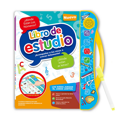 Edukids™ | Libro Interactivo de Estudio Infantil