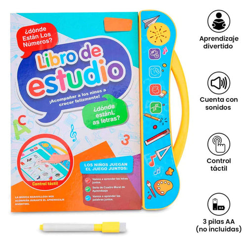 Edukids™ | Libro Interactivo de Estudio Infantil